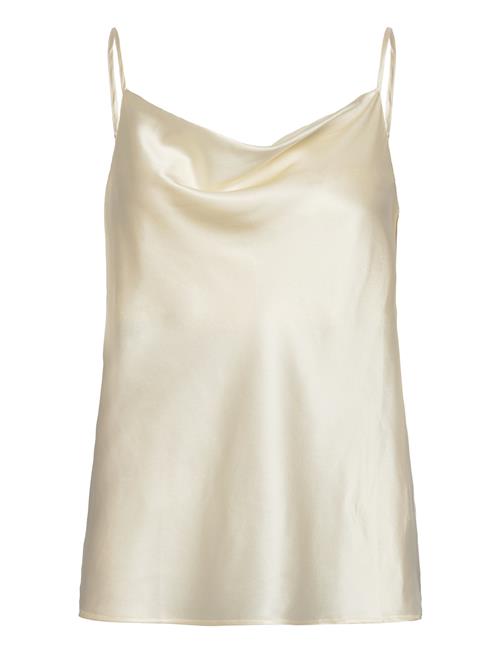 Rosemunde Silk Strap Top Rosemunde White