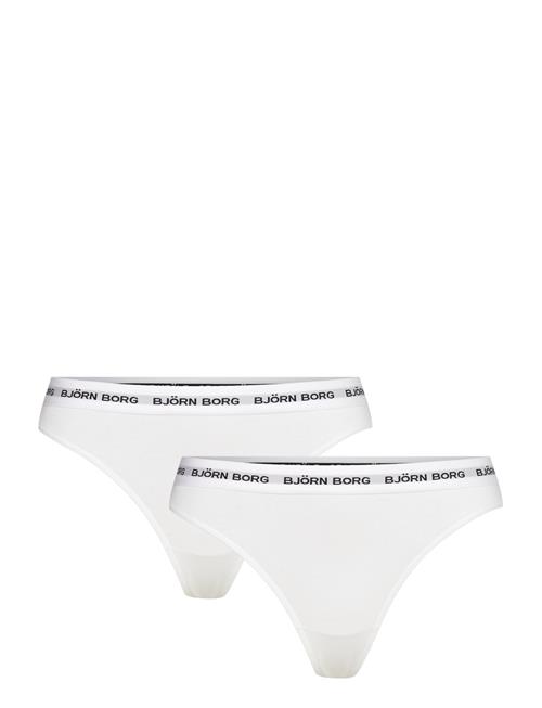 Björn Borg Core Logo Thong 2P Björn Borg White