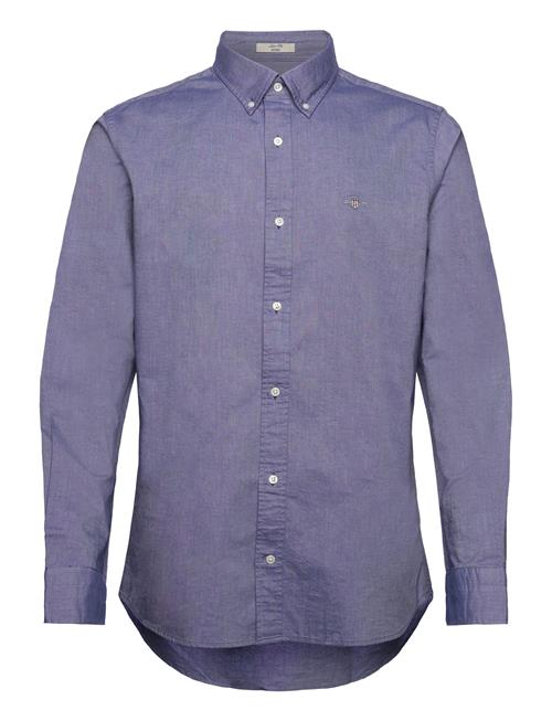 GANT Slim Oxford Shirt GANT Blue