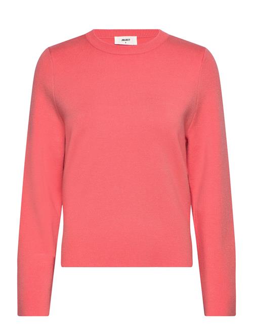 Object Objreynard Square Sleeve O-Neck Noos Object Coral