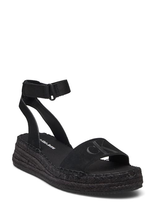 Calvin Klein Sporty Wedge Rope Su Con Calvin Klein Black