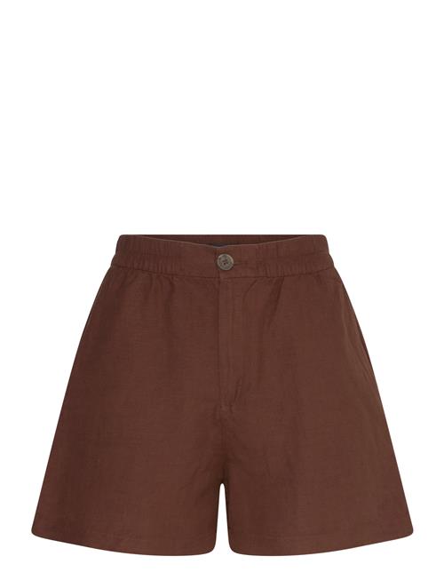 Lindex Shorts Sarah Linen Lindex Brown