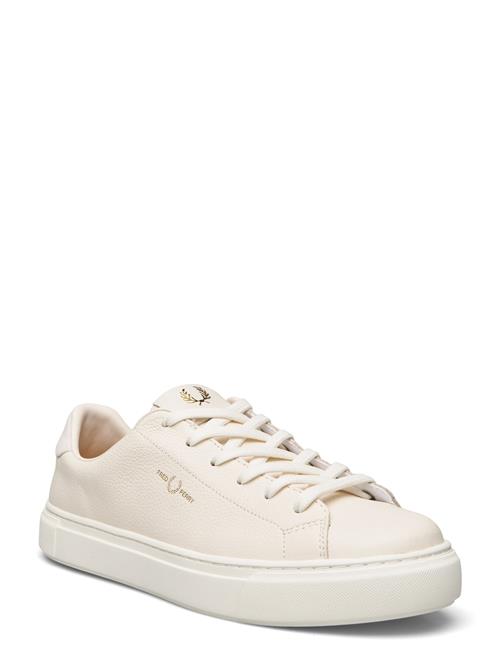 Fred Perry B71 Textured Leather/Nubuck Fred Perry Cream