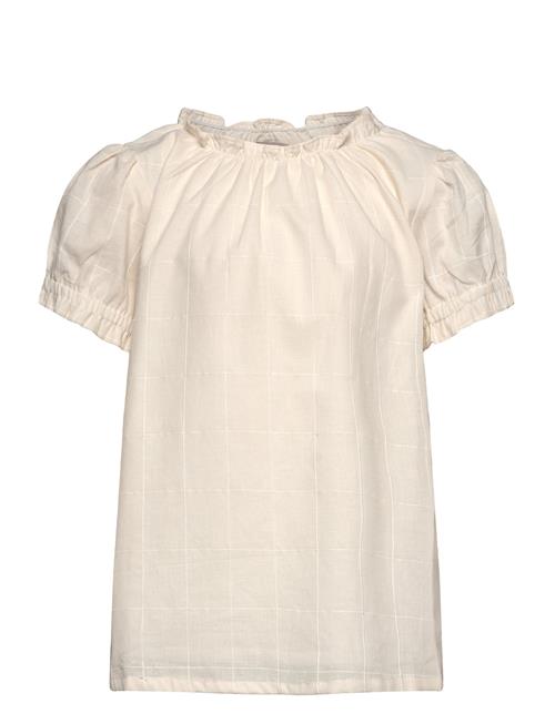 Huttelihut Blouse Ss Woven Huttelihut Cream