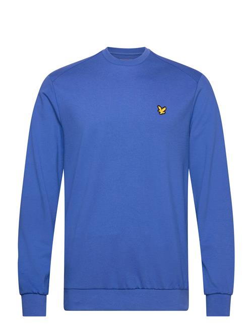 Crew Neck Fly Fleece Lyle & Scott Sport Blue