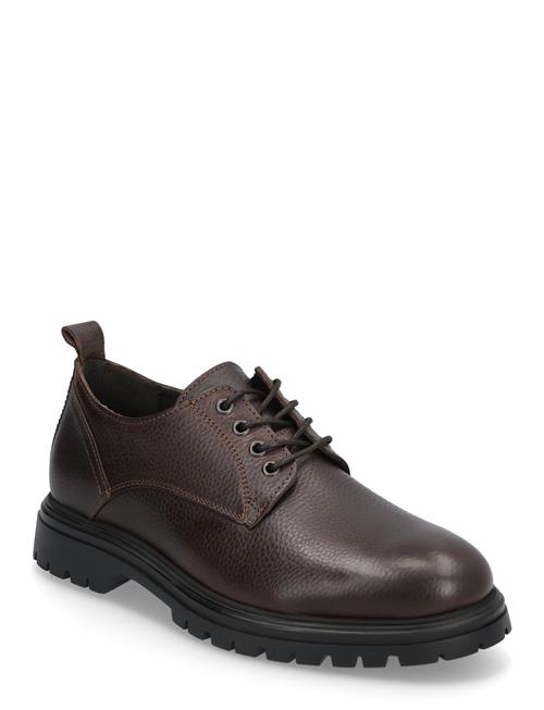 Bianco Biagil Derby Tumbled Leather Bianco Brown