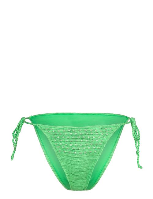 Mango Beaded Crochet Bikini Bottoms Mango Green