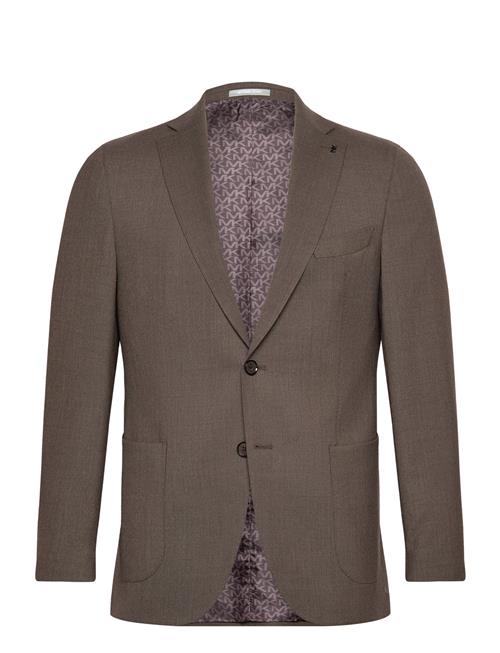 Michael Kors Flannel Blazer Michael Kors Brown