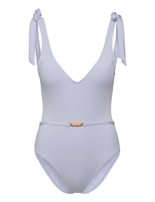 Malina Sally V-Neck Swimsuit Malina Blue