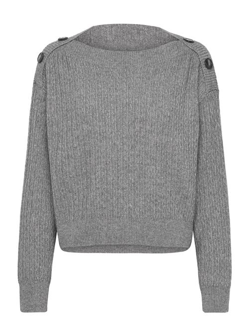 Boat-Neck Sweat.l/S United Colors Of Benetton Grey