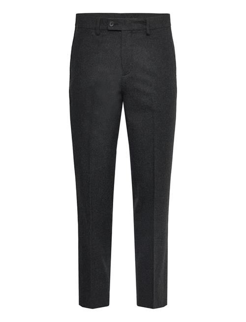 Lindbergh Flannel Wool Blend Formal Pant Lindbergh Black