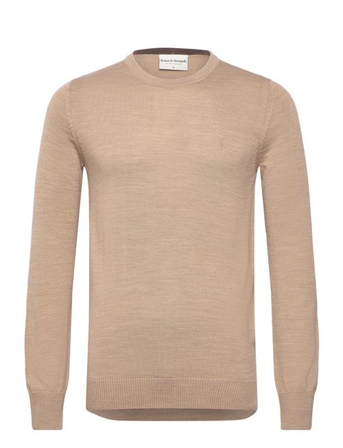 Bs Jupiter Regular Fit Knitwear Bruun & Stengade Beige