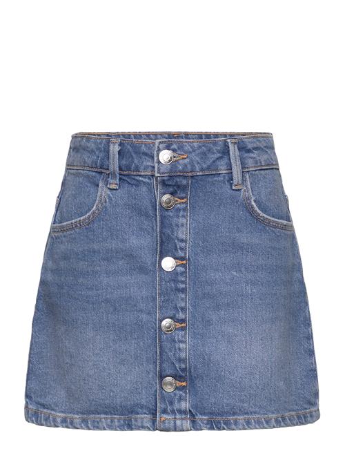 Mango Butt D Denim Skirt Mango Blue