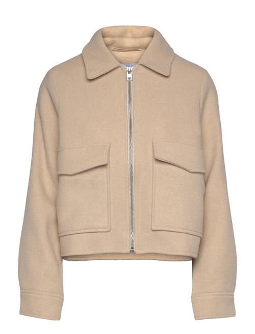 Minus Msfreja Short Wool Jacket Minus Beige