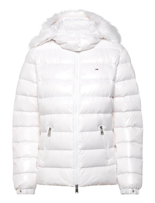 Tommy Jeans Tjw Tonal Hooded Down Jacket Tommy Jeans White