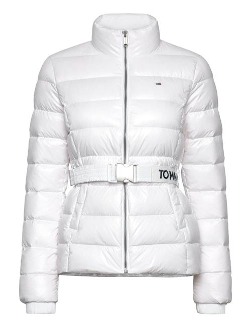 Tommy Jeans Tjw Branded Belt Down Jacket Tommy Jeans White