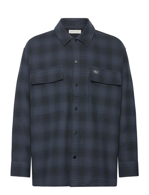 Calvin Klein Jeans Check Overshirt Calvin Klein Jeans Navy