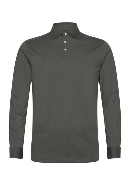 Hackett London Pima Cotton Polo Ls Hackett London Green