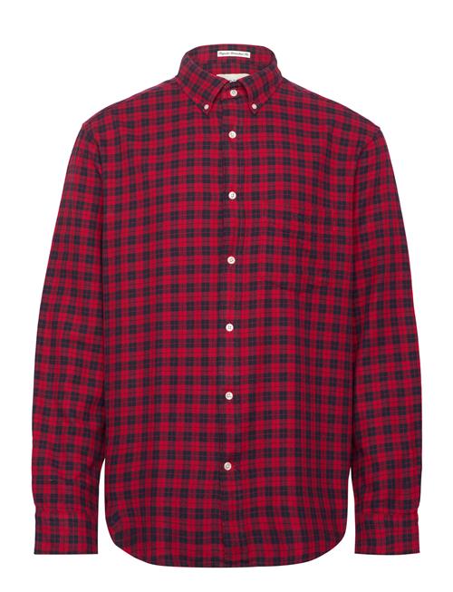 GANT Reg Flannel Check Shirt GANT Red