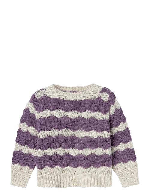 name it Nmfnebib Ls Knit Box Name It Purple