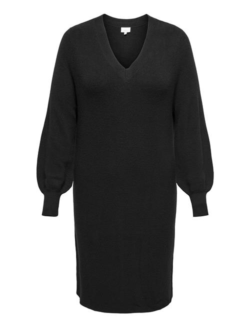 ONLY Carmakoma Carkatia Ls V-Neck Dress Knt Noos ONLY Carmakoma Black