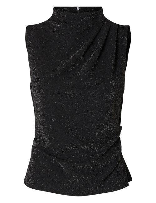 Selected Femme Slfmarwa Sl High Neck Top Selected Femme Black