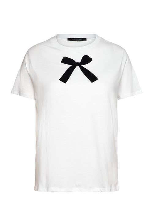 French Connection Bow Graphic Ss Tee French Connection White