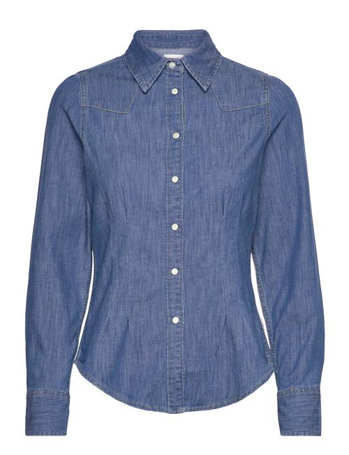 Wrangler Slim Waisted Blouse Wrangler Blue