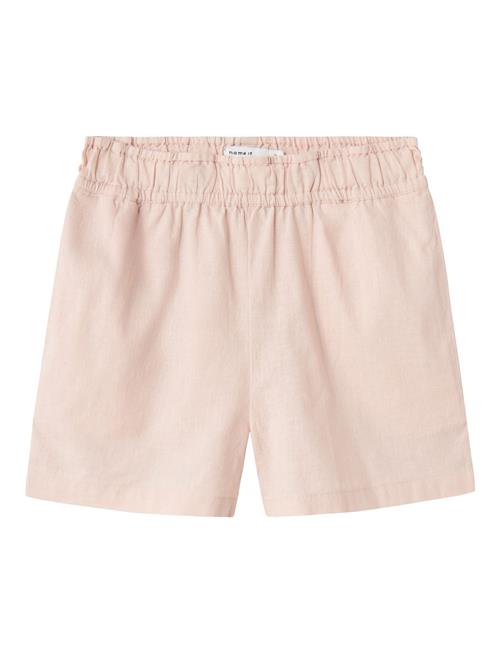 name it Nkffalinnen Pull Up Shorts Noos Name It Pink