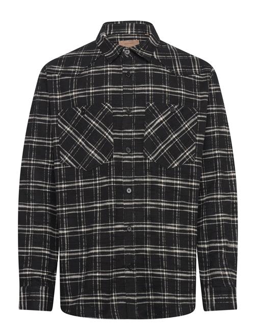 Rue de Tokyo Samwell Japanese Flannel Check Rue De Tokyo Black