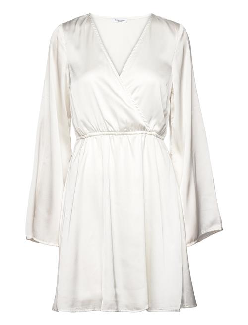 Bubbleroom Malique Satin Dress Bubbleroom White