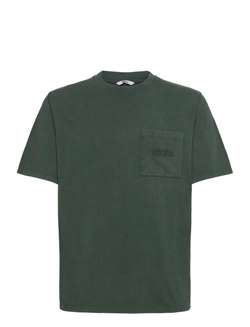 Nb Over Dyed Pocket T Shirt Green Nikben Green