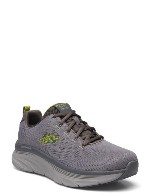 Se Mens Relaxed Fit: D'lux Walker - Waterproof Skechers Grey ved Booztlet