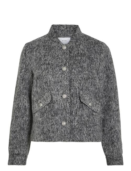 Vichichi L/S Short Jacket/R Vila Grey