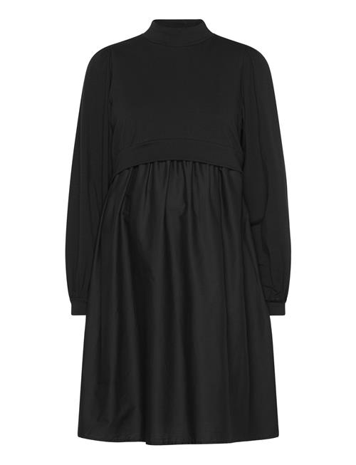 Mamalicious Mlcarolina June Ls Jrs Abk Dress 2F Mamalicious Black