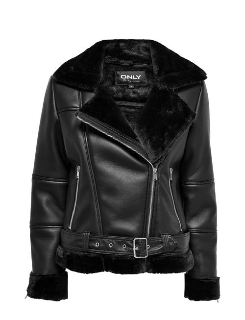 ONLY Onlagnete Faux Leather Biker Jkt Cs Otw ONLY Black