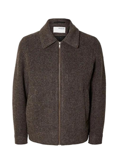 Se Slhkonrad Jkt Selected Brown ved Booztlet