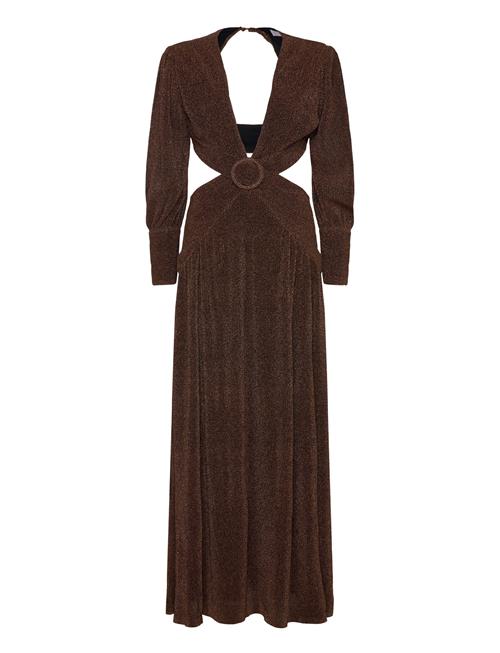 Mabel Maxi Dress Love Lolina Brown