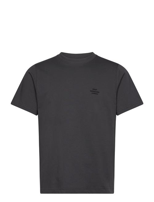 Mads Nørgaard Cotton Jersey Frode Emb Logo Tee Mads Nørgaard Grey