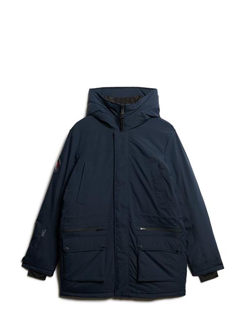 City Padded Parka Jacket Superdry Navy