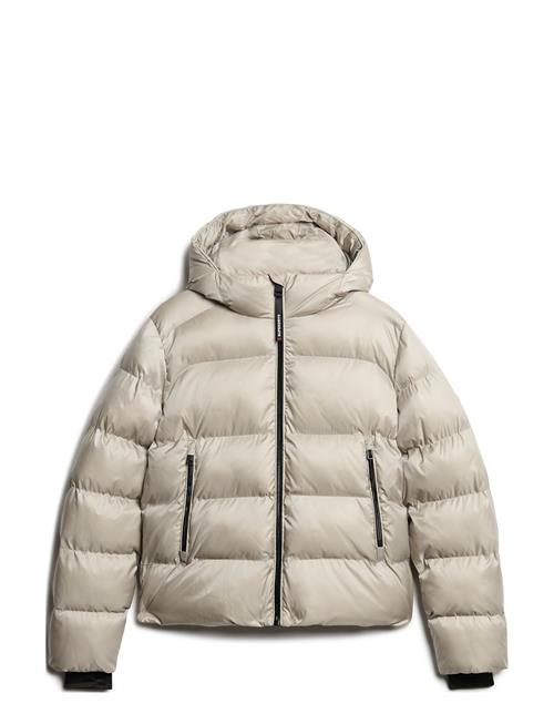 Superdry Hooded Luxe Sports Puffer Superdry Cream