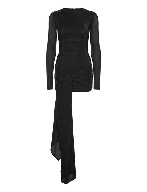 Bardot Cassidy Tie Front Dress Bardot Black