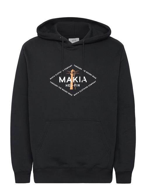 Makia Seaside Hooded Sweatshirt Makia Black