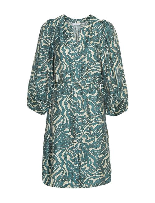 MSCH Copenhagen Mschzaneta Shirt Dress Aop MSCH Copenhagen Blue