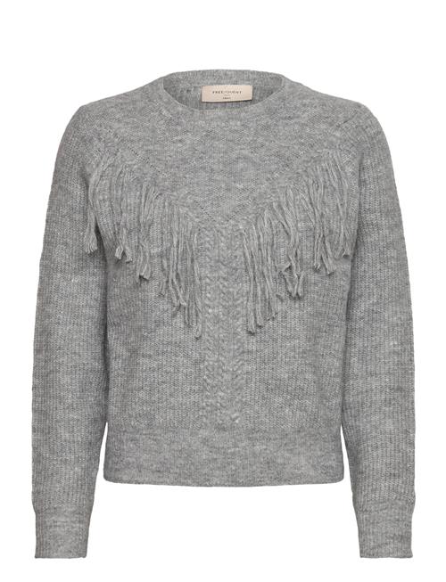 FREE/QUENT Fqfringe-Pullover FREE/QUENT Grey