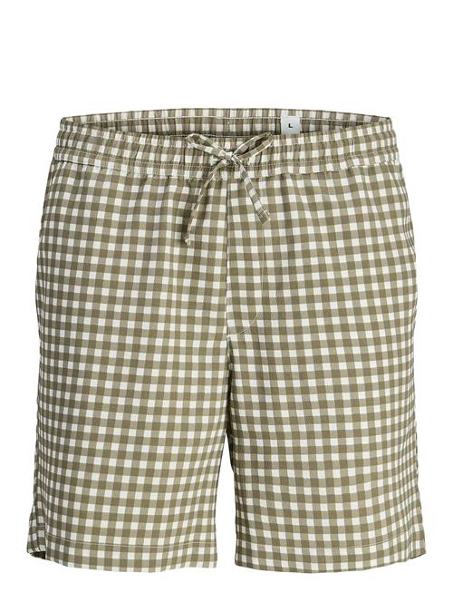 Jack & Jones Jpstjaiden Jjjacquard Jogger Short Styd Jack & J S Green