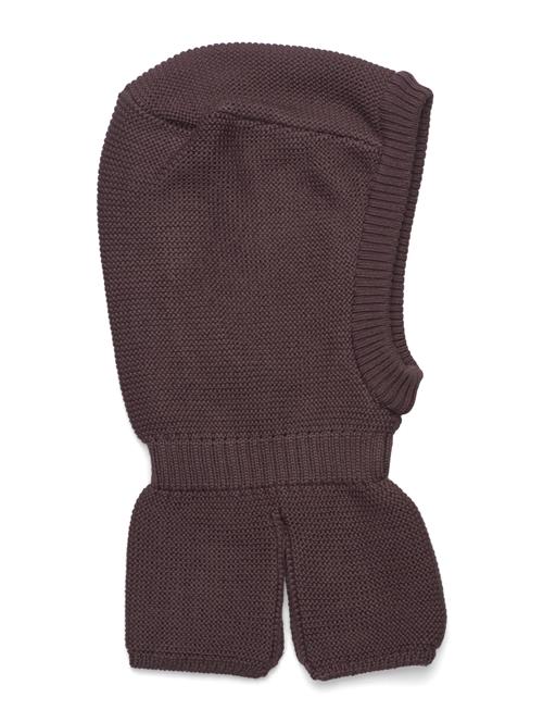 Color Kids Balaclava - Wool W. Windstop Color Kids Purple