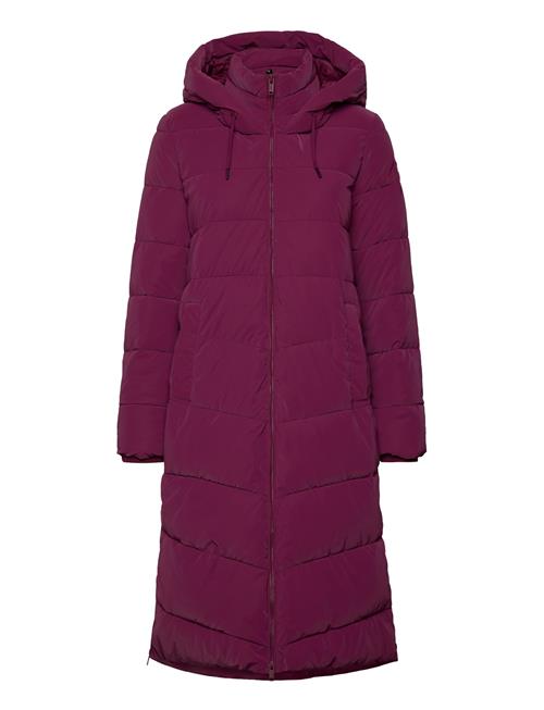 CMP Woman Long Coat - Silk Touch CMP Purple