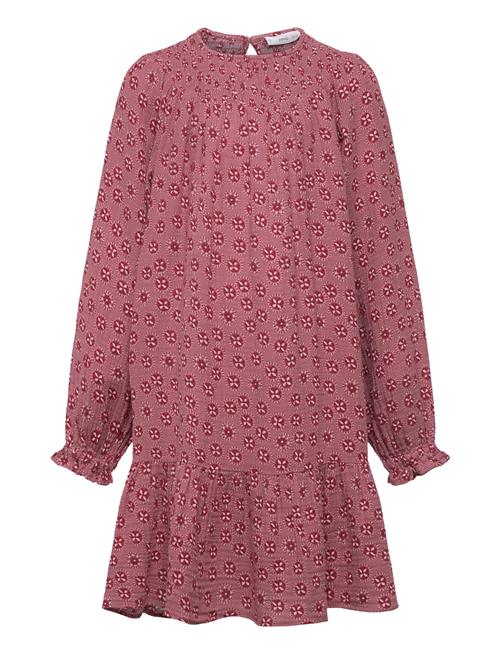 Mango Flowers Cotton Dress Mango Pink