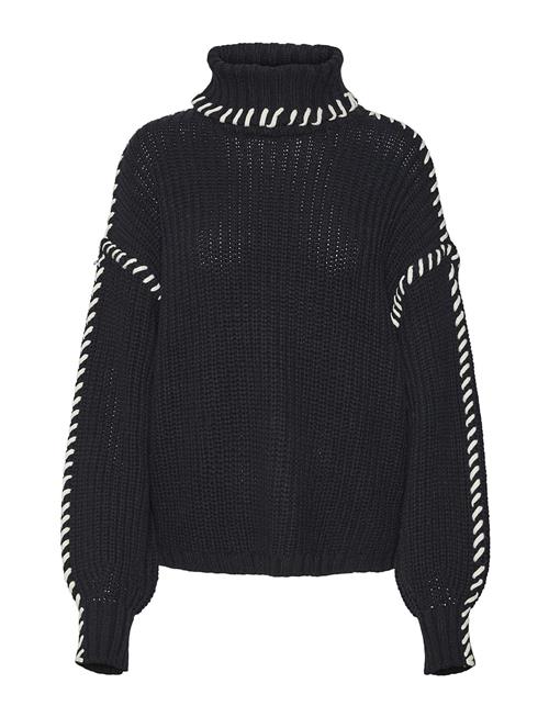 Vero Moda Vmnewcream Ls Rollneck Pullover Boo Vero Moda Black